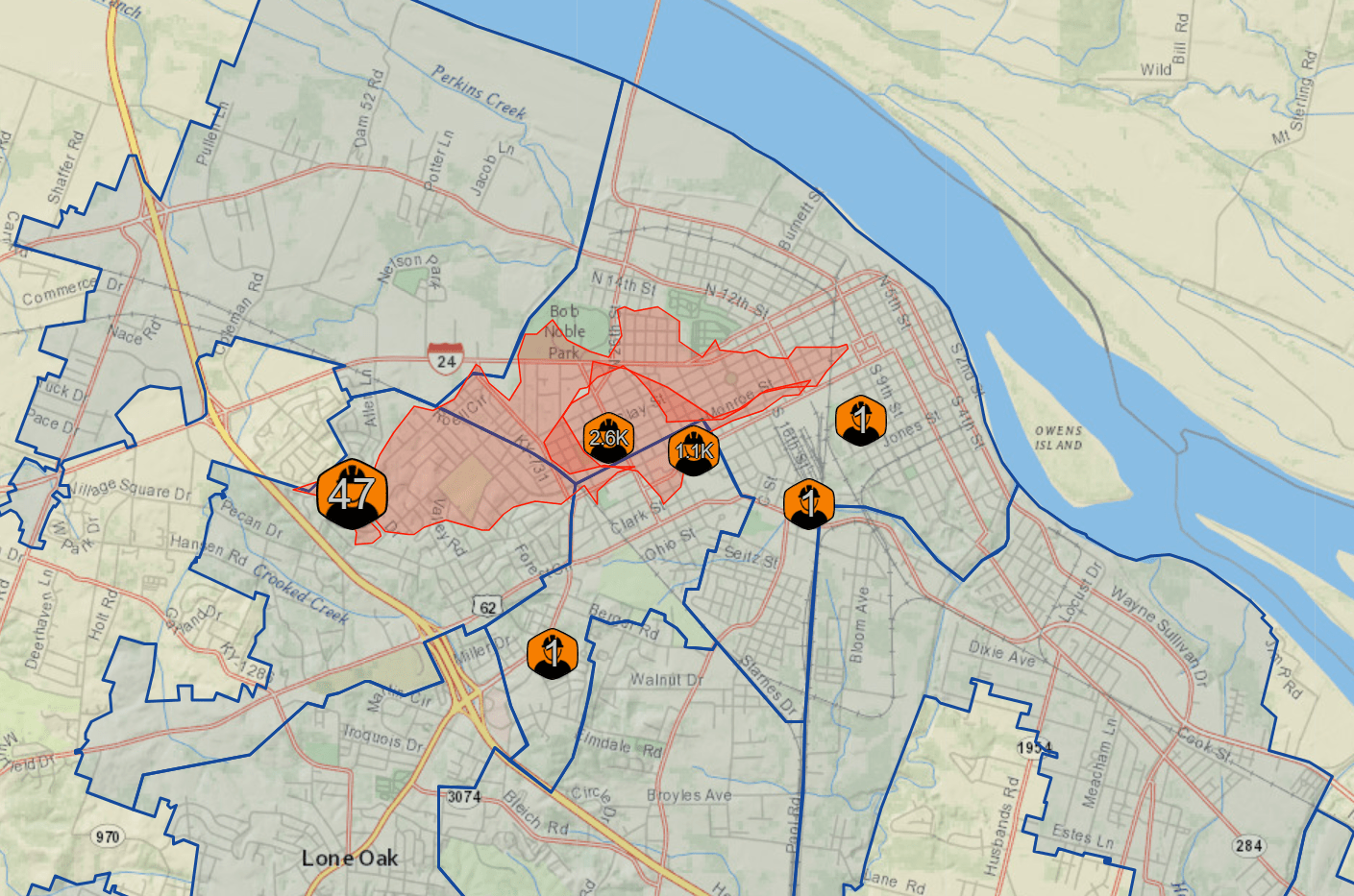 Scattered Power Outages In Paducah Kentucky My Local News First   2023 11 23 06 30 35 