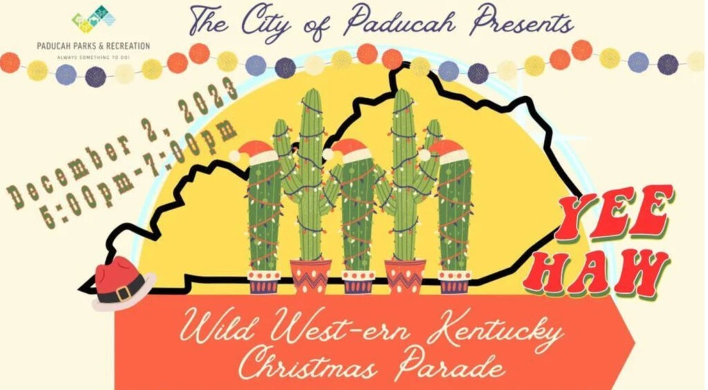 Paducah Christmas Parade is this Saturday, December 2 at 5 p.m. My