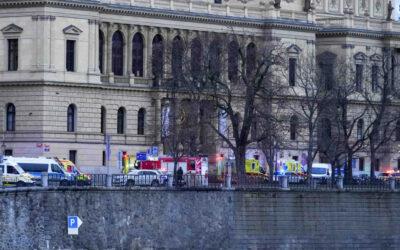 Czech police say people have been killed in a shooting in downtown Prague