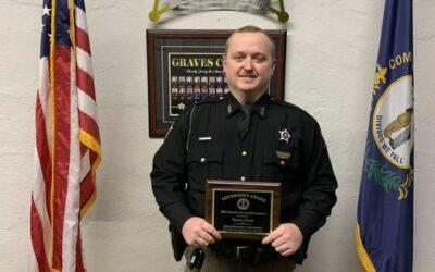 Sheriff’s Office Recognizes Deputy Garret Clark for 2023 Governor’s Award