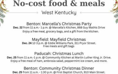 Community Christmas Free Meals