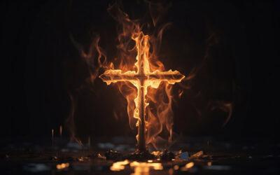 A white couple who burned a cross in their yard facing Black neighbors’ home are investigated by FBI