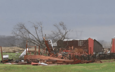 Todd County, Kentucky Tornado Cleanup Continues.