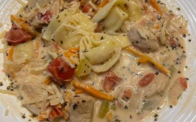 Chicken Tortellini Soup