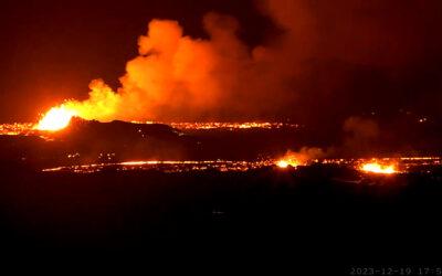 WATCH LIVE: Iceland volcano erupts weeks after thousands were evacuated from a town on Reykjanes Peninsula