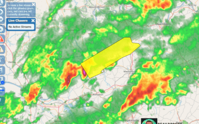 STORM ALERT: SEVERE THUNDERSTORM WARNING ISSUED FOR MULTIPLE WESTERN KY COUNTIES