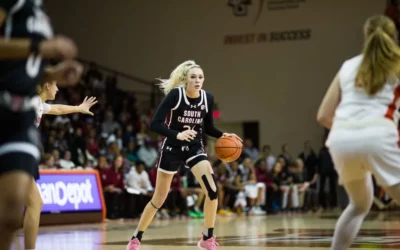 South Carolina stays unanimous No. 1 in women’s AP Top 25. West Virginia in, Washington out