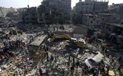 Airstrikes hit camps in central Gaza as Biden administration approves new weapons sales to Israel