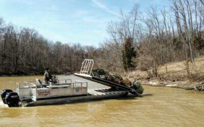 Kentucky Christmas Tree Recycling Program Supports Fish Habitat Enhancement