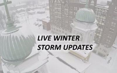 LIVE WINTER WEATHER UPDATES.