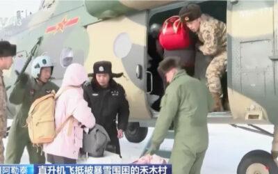 Evacuation underway for stranded tourists after multiple avalanches trap 1,000 people in China