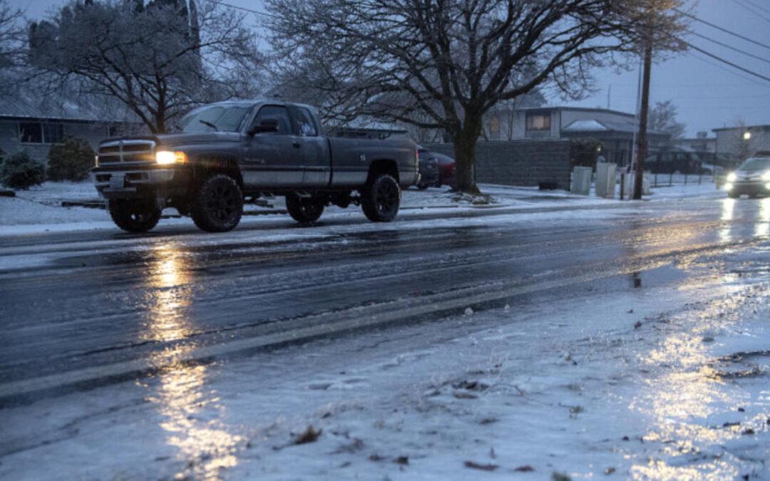 Tracking freezing rain chances.  Widespread rain this week.