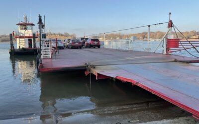 Cave-in-Rock Ferry is Closed Due to High Winds