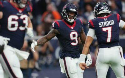 Stroud becomes youngest QB to win a playoff game as Texans rout Browns 45-14