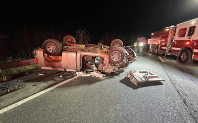 Early Morning Crash Blocks I-24 Sends One Person To Hospital