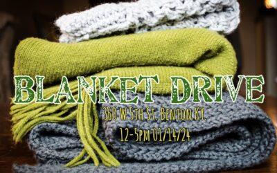 Blanket Drive Today At Local Marshall County Business