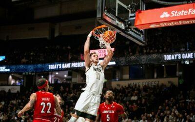 Wake Forest throttles Louisville 90-65 before biggest test yet against No. 4 North Carolina