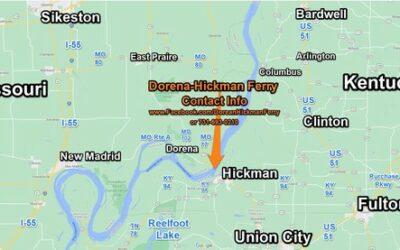 The Dorena-Hickman Ferry is Closed Due to Weather Conditions