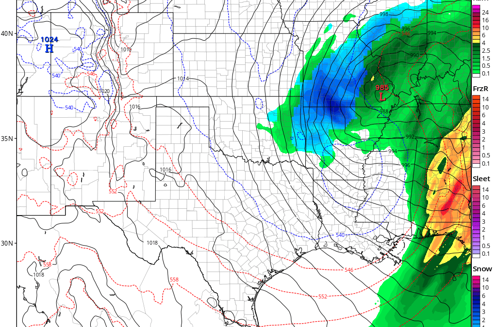 Rain and snow showers later today into tonight.