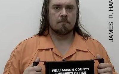 Williamson County Drug Arrest.   Methamphetamine & Drug Paraphernalia