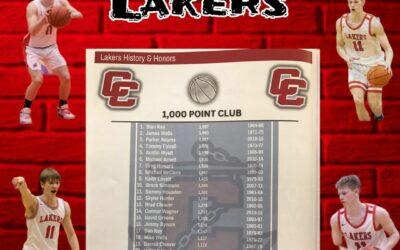 Junior Eli Finley Surpasses Keith Lovett, Secures 9th Place in Calloway County Laker Scoring History