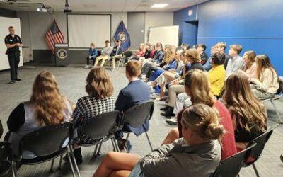 LEAD Students Visit Paducah Police Department