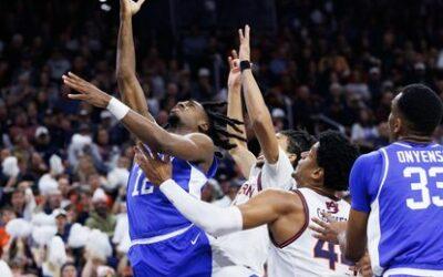 Reeves, No. 22 Kentucky end 13th-ranked Auburn’s home winning streak, 70-59