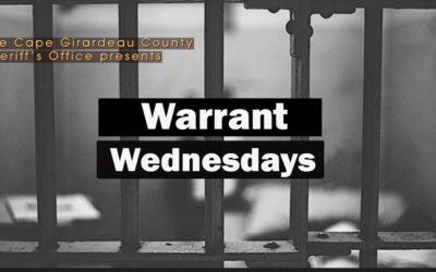 Deputies with the Cape Girardeau County Sheriff’s Office have arrested seven individuals with warrants in the previous week for the following charges.