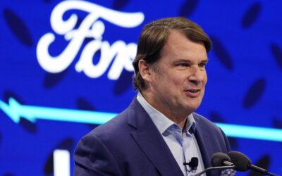 Ford CEO says company will rethink where it builds vehicles after last year’s autoworkers strike