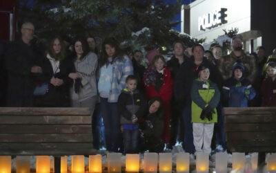 Minnesota community mourns 2 officers, 1 firefighter killed at the scene of a domestic call