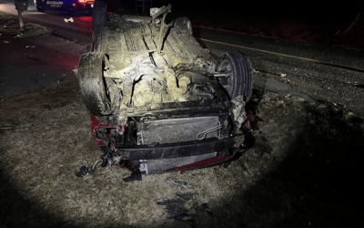 Deputies Respond To Rollover Crash