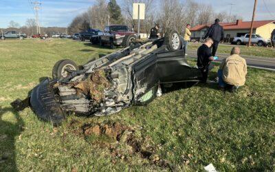 Graves County Three Vehicle Crash