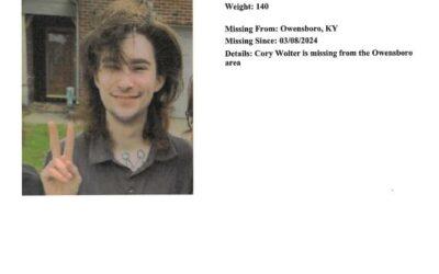 The Owensboro Police Department is attempting to locate a missing person.