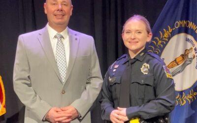 Officer Allison Garner Completes Basic Law Enforcement Training Academy