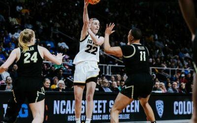 Caitlin Clark leads Iowa to 89-68 win over Colorado and rematch with defending NCAA champion LSU