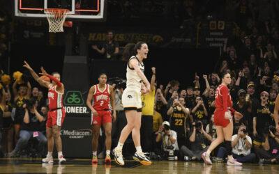 Iowa’s Caitlin Clark breaks Pete Maravich’s NCAA Division I scoring record