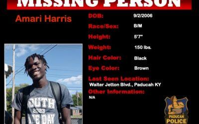 Missing Person: Paducah Police Seek Community Help