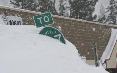 More mountain snow expected even as powerful blizzard moves out of Northern California