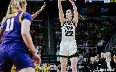 12.3 million: Iowa’s victory over LSU is the most-watched women’s college basketball game on record