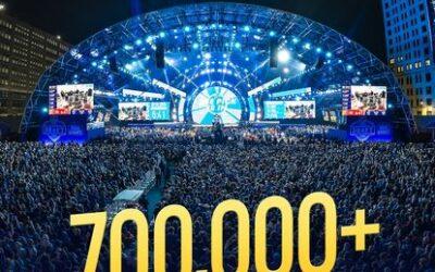 NFL draft attendance record set with more than 775,000 fans attending the event in Detroit