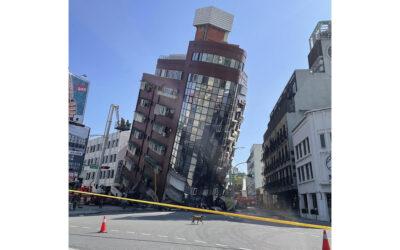 Strongest earthquake in 25 years rocks Taiwan, killing 9 people