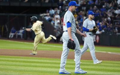 Marte hits tying homer in 9th, Grichuk has winning double in 10th, D-backs beat Cubs 12-11