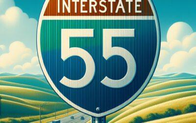 Northbound I-55/64 closure begins April 12