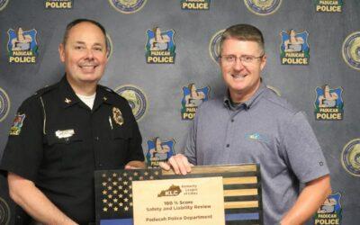 Paducah Police Department Honored for Perfect Score in Safety and Liability Review