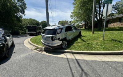 Two-Vehicle Collision at Maxon and Harris Roads Injures One