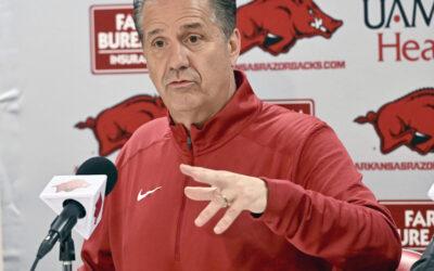 Arkansas and coach John Calipari will face former team at Kentucky in SEC next season