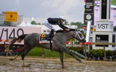 Seize the Grey wins the Preakness for D. Wayne Lukas and ends Mystik Dan’s Triple Crown bid