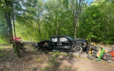 Deputies Respond to Single Vehicle Collision on Old Said Road