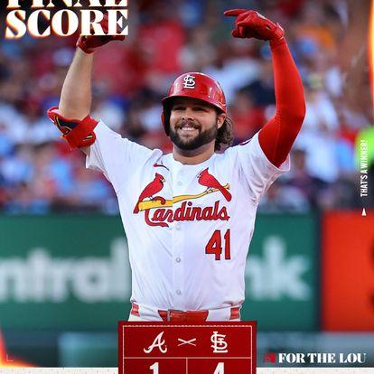 Liberatore pitches Cardinals to 4-1 win over Braves and doubleheader split after 6-2 loss in opener