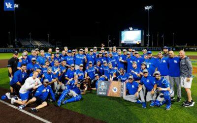 No. 2 seed Kentucky edges Oregon State 3-2 to win first super regional title, earn first trip to CWS